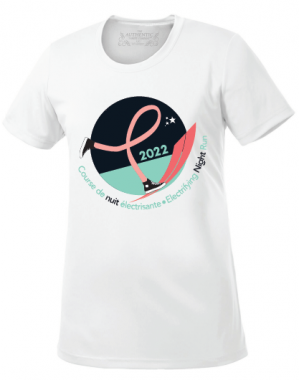 T-shirt - Electrifying Night Run 2022 - Ladies XS